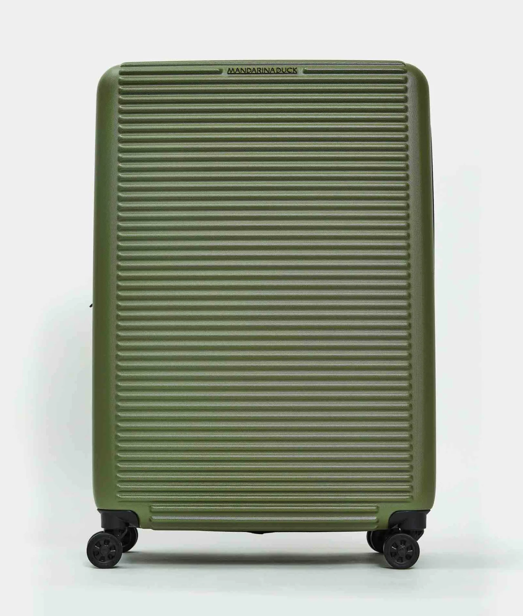 Discount Mandarina Duck TANK Large Expandable Trolley | cm 51X75X31 MilitaryGreen