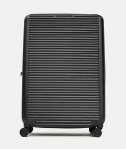 Hot Mandarina Duck TANK Large Expandable Trolley | cm 51X75X31 Black