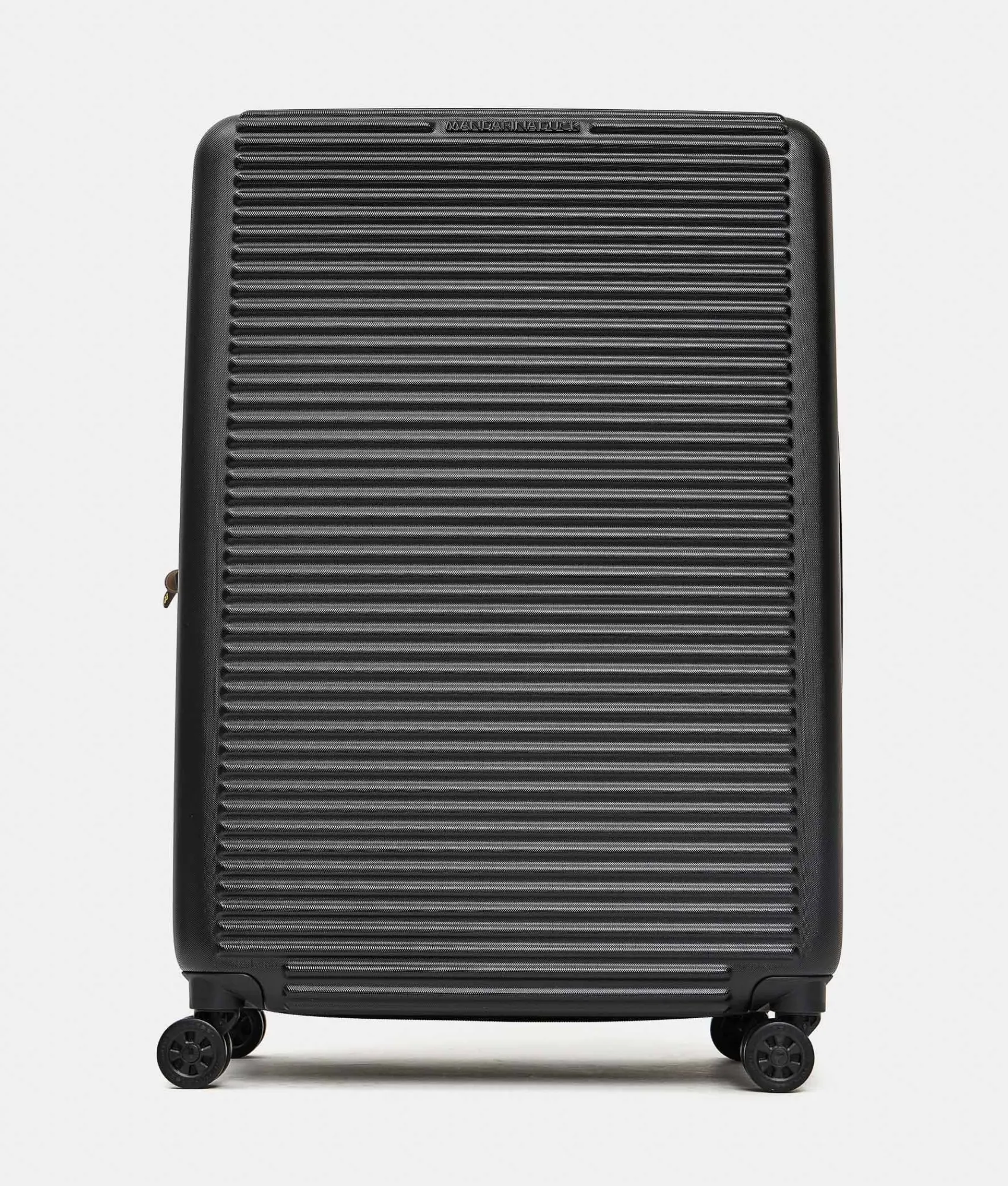 Hot Mandarina Duck TANK Large Expandable Trolley | cm 51X75X31 Black