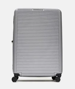 Clearance Mandarina Duck TANK Large Expandable Trolley | cm 51X75X31 Grigio