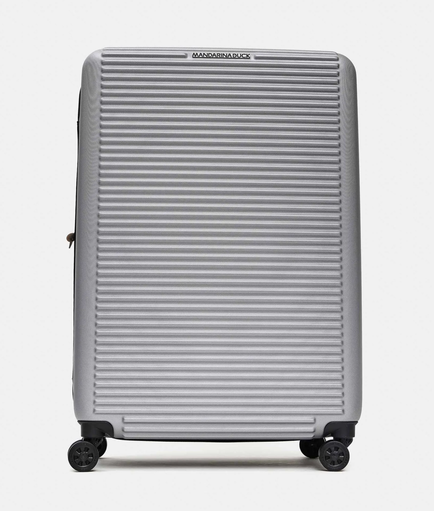 Clearance Mandarina Duck TANK Large Expandable Trolley | cm 51X75X31 Grigio