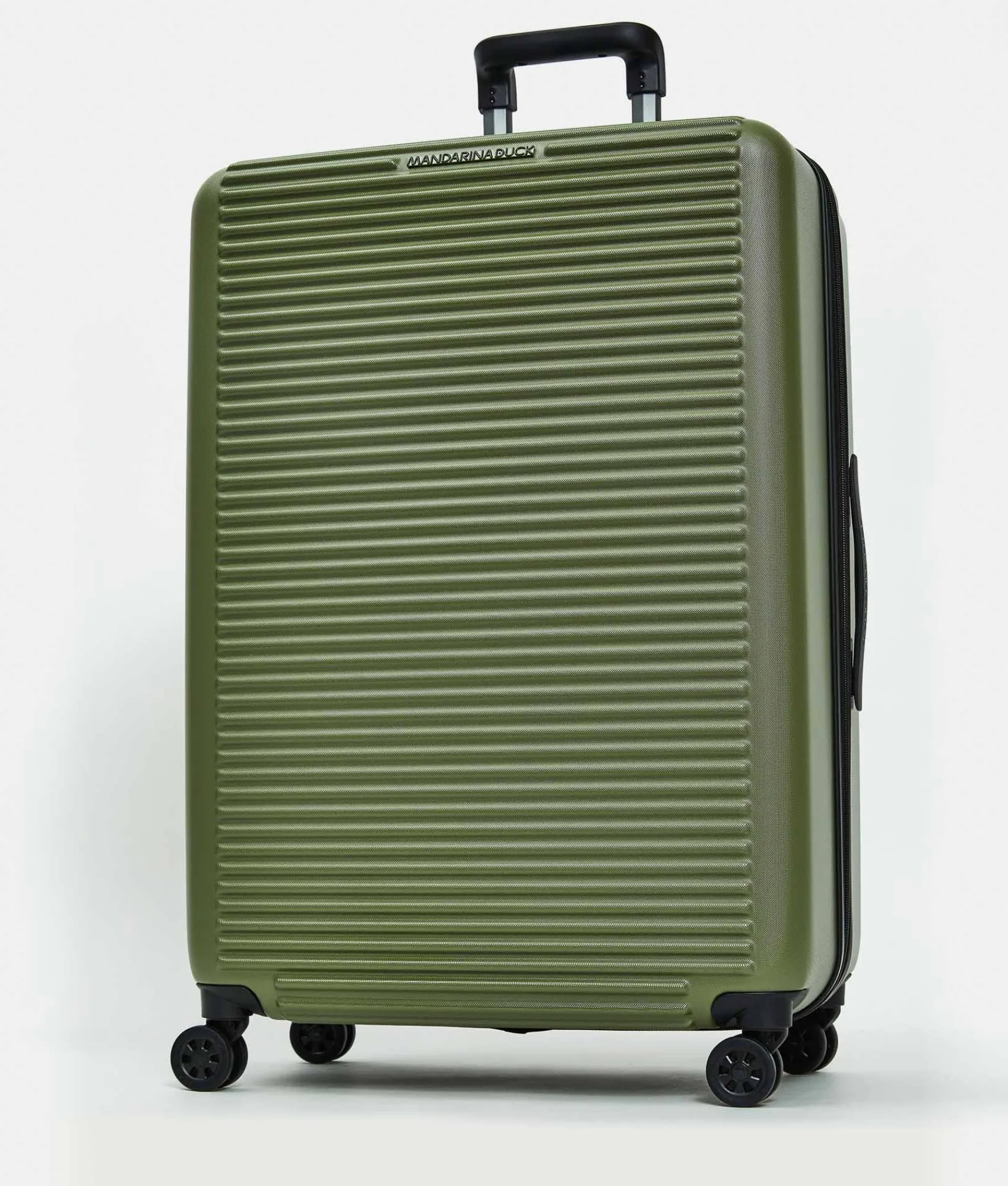 Discount Mandarina Duck TANK Large Expandable Trolley | cm 51X75X31 MilitaryGreen