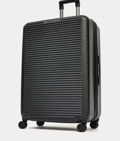 Hot Mandarina Duck TANK Large Expandable Trolley | cm 51X75X31 Black