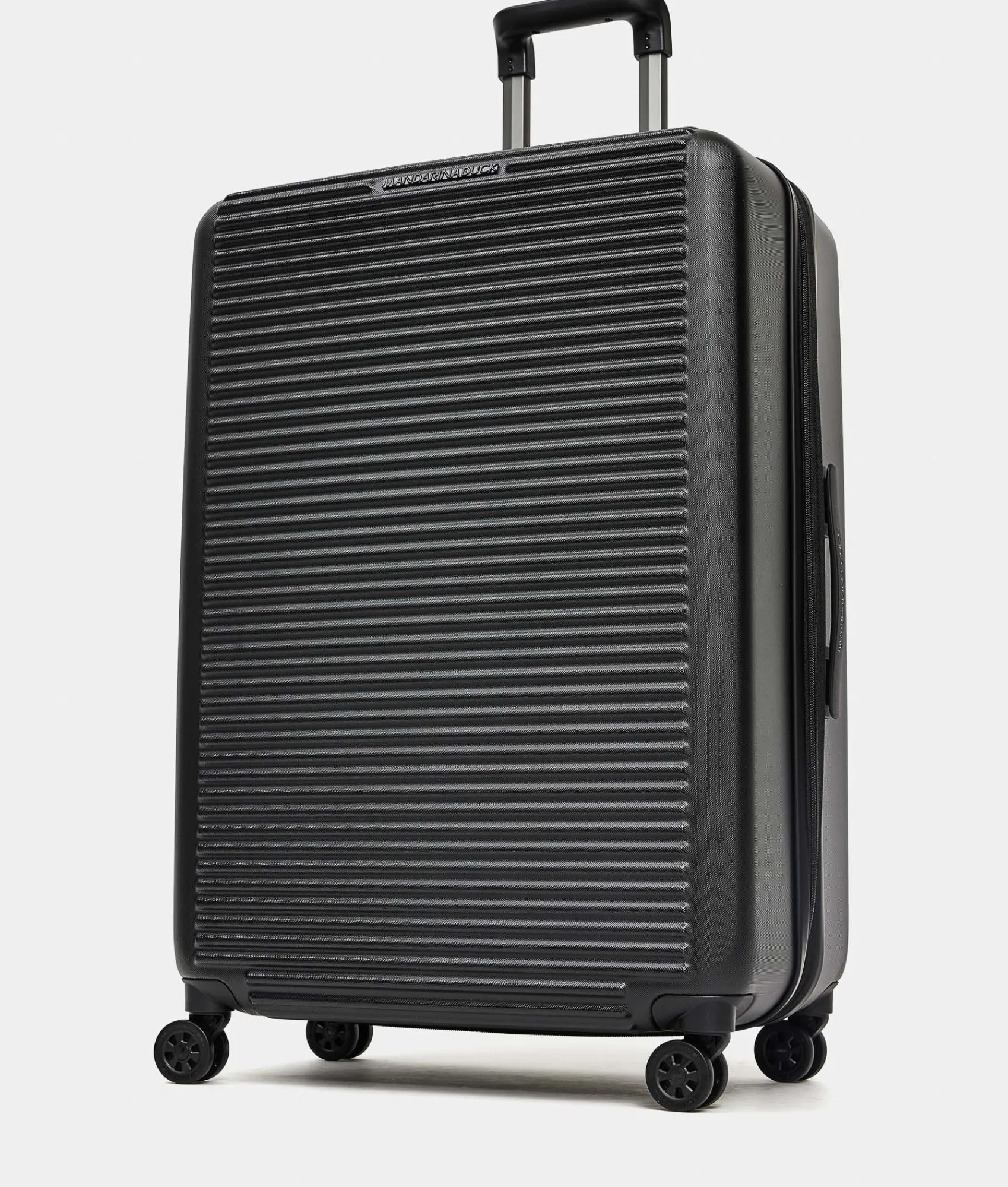 Hot Mandarina Duck TANK Large Expandable Trolley | cm 51X75X31 Black