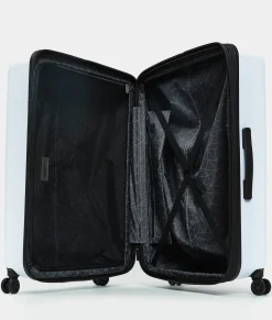 Outlet Mandarina Duck TANK Large Expandable Trolley | cm 51X75X31 OpticalWhite