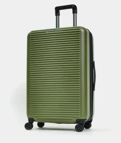 New Mandarina Duck TANK Medium Expandable Trolley | cm 45X69X27 MilitaryGreen