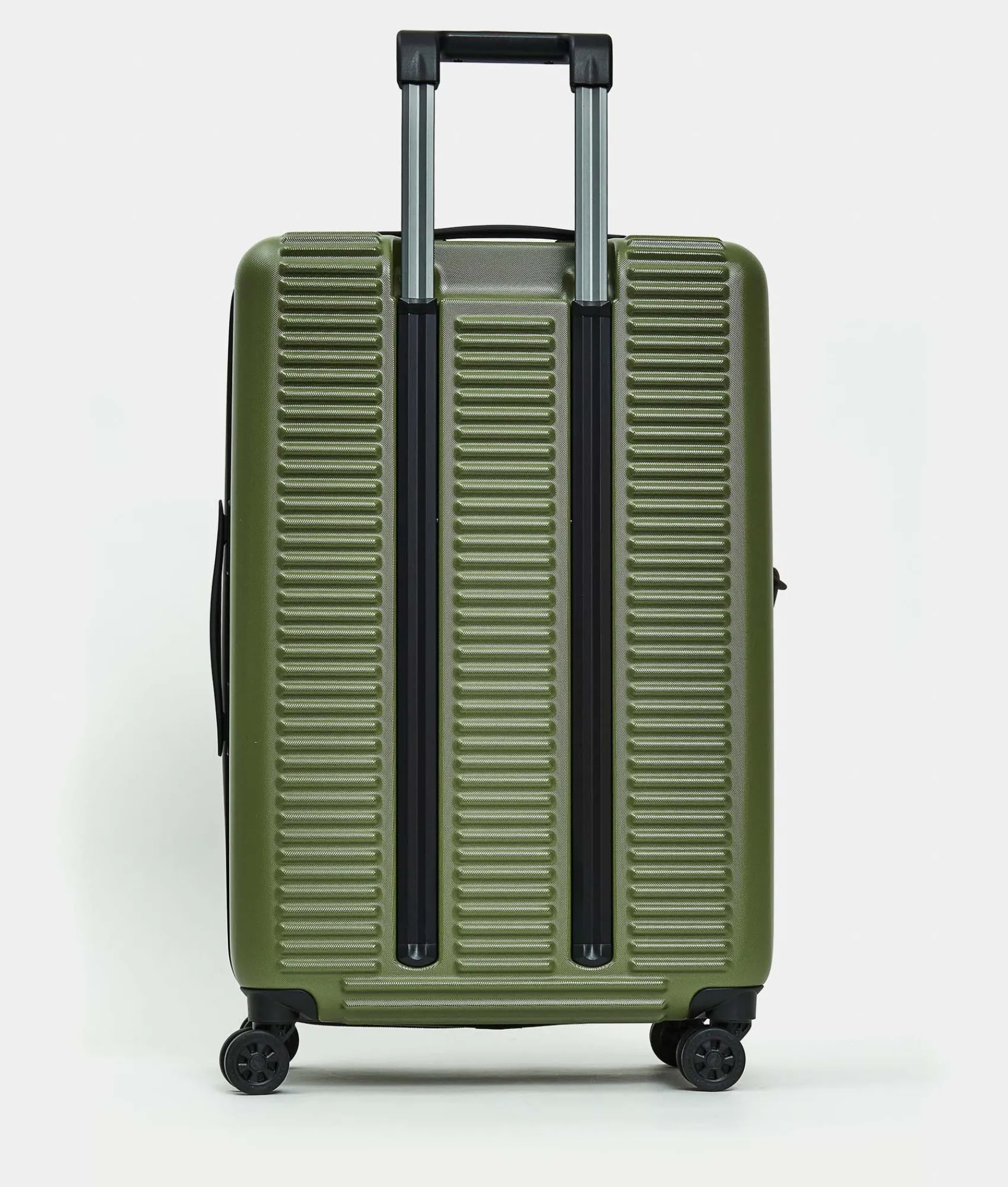 New Mandarina Duck TANK Medium Expandable Trolley | cm 45X69X27 MilitaryGreen
