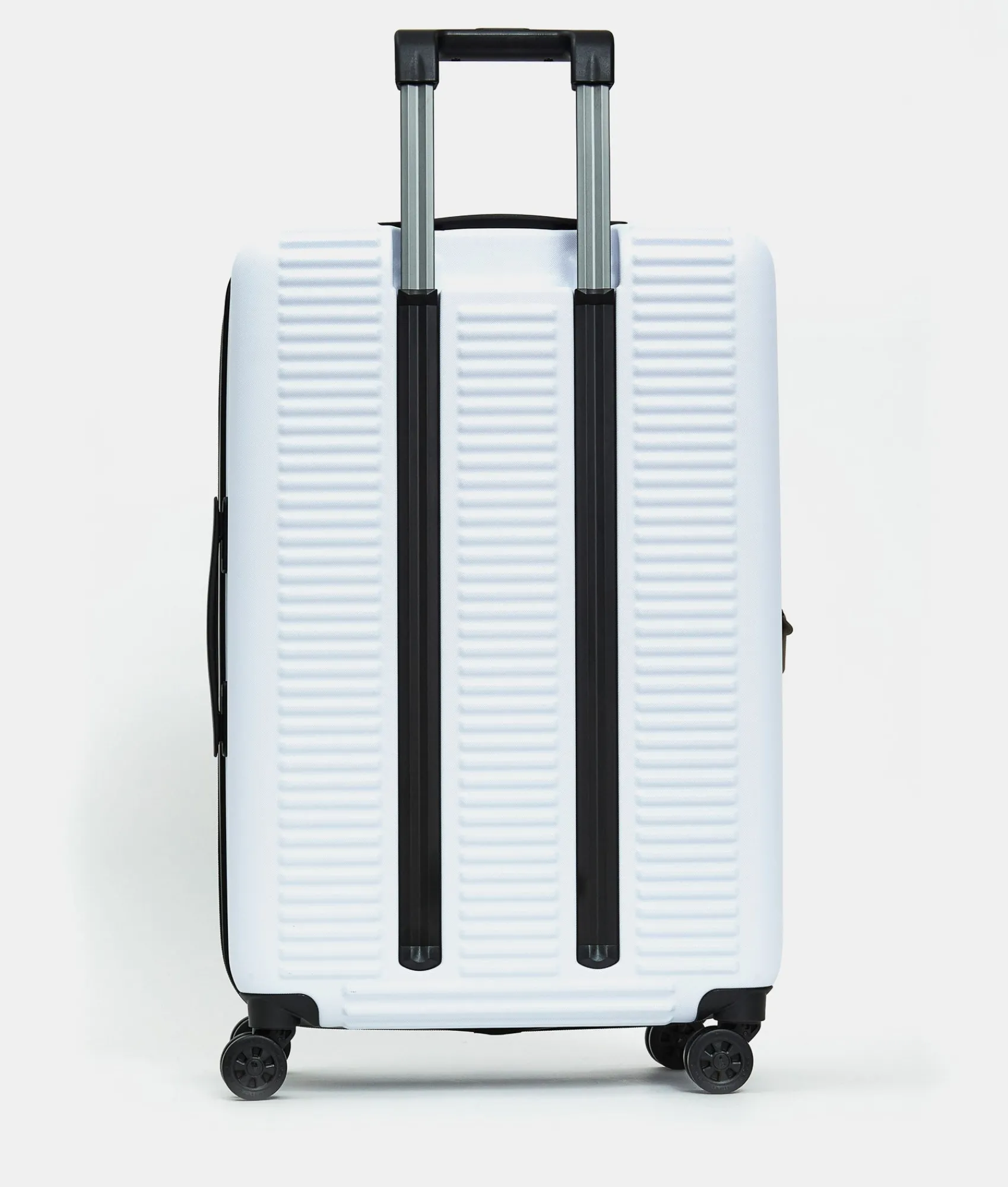 Hot Mandarina Duck TANK Medium Expandable Trolley | cm 45X69X27 OpticalWhite
