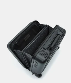 New Mandarina Duck TANK Pilot Trolley | cm 34.5X40X20 Black