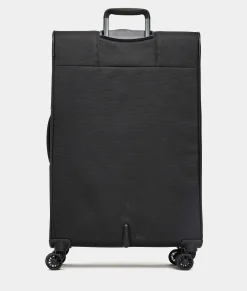 Sale Mandarina Duck ZEPHYR Large Soft Expandable Trolley (4 Wheels) | cm 78 X 47 X 27.5/31 Black