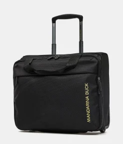 New Mandarina Duck ZEPHYR Pilot Trolley (2 Wheels) | cm 40 X 36 X 20 Black