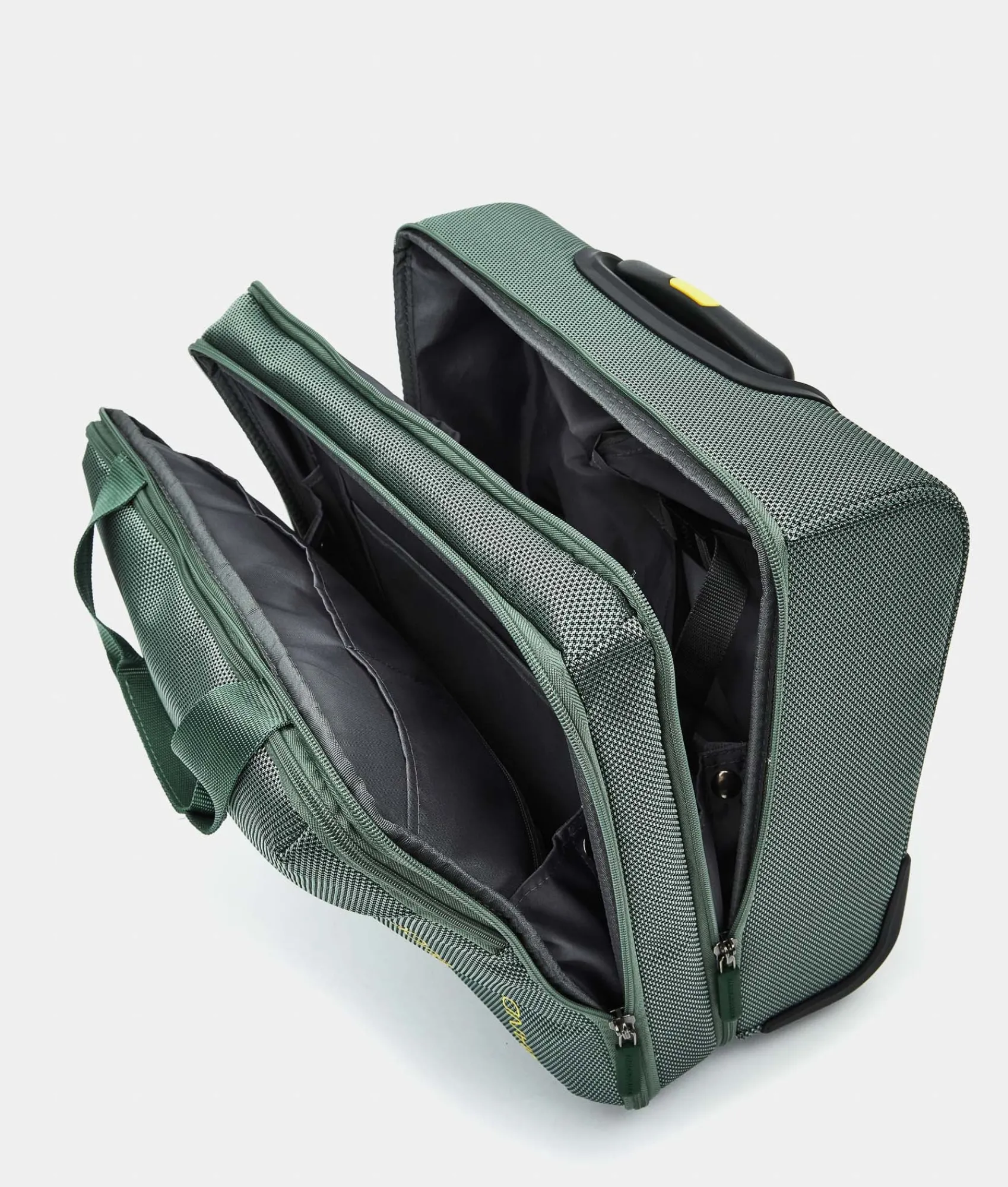 Online Mandarina Duck ZEPHYR Pilot Trolley (2 Wheels) | cm 40 X 36 X 20 IcebergGreen