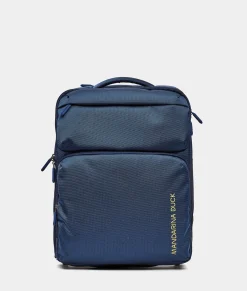 Discount Mandarina Duck ZEPHYR Soft Trolley Backpack (2 Wheels) | cm 54 X 37 X 20 DressBlue