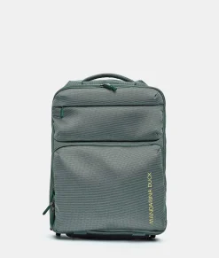 Outlet Mandarina Duck ZEPHYR Soft Trolley Backpack (2 Wheels) | cm 54 X 37 X 20 IcebergGreen