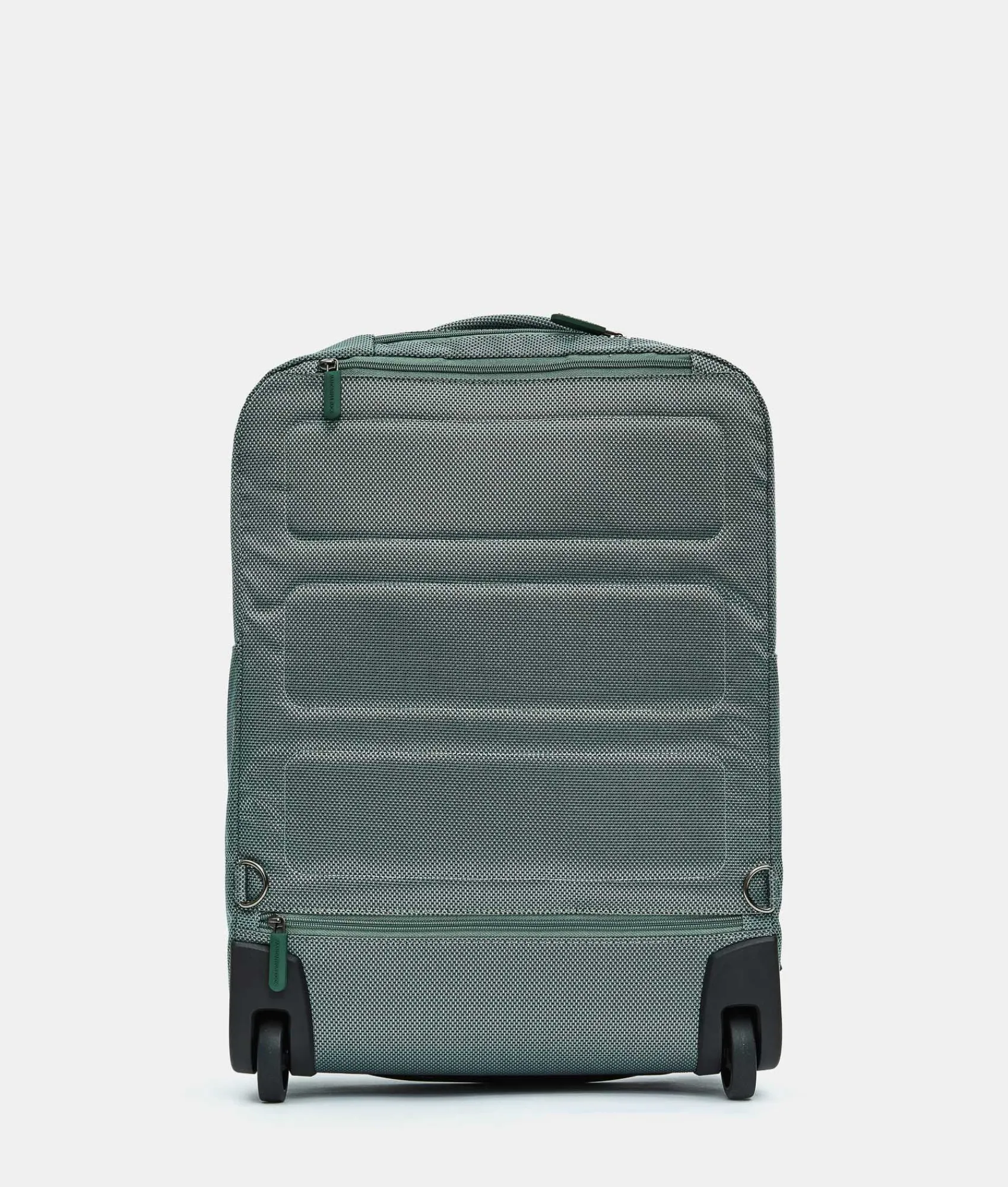 Outlet Mandarina Duck ZEPHYR Soft Trolley Backpack (2 Wheels) | cm 54 X 37 X 20 IcebergGreen