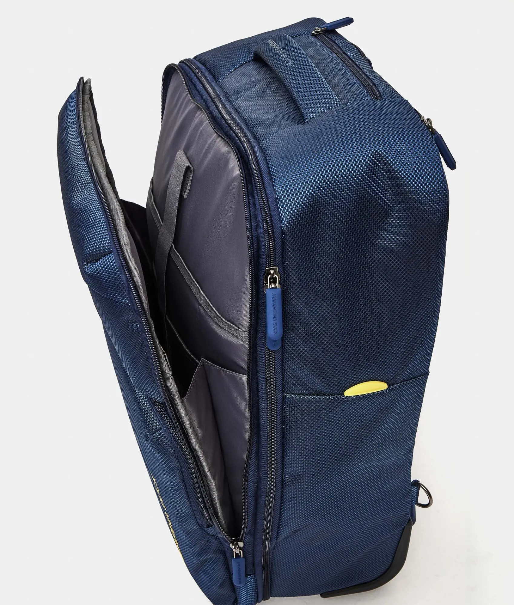 Discount Mandarina Duck ZEPHYR Soft Trolley Backpack (2 Wheels) | cm 54 X 37 X 20 DressBlue