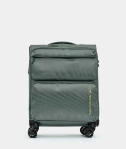Sale Mandarina Duck ZEPHYR Soft Trolley Cabin (4 Wheels) | cm 55 X 40 X 20 IcebergGreen