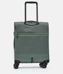 Sale Mandarina Duck ZEPHYR Soft Trolley Cabin (4 Wheels) | cm 55 X 40 X 20 IcebergGreen