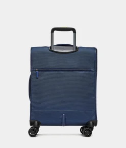 New Mandarina Duck ZEPHYR Soft Trolley Cabin (4 Wheels) | cm 55 X 40 X 20 DressBlue